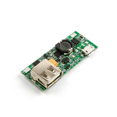 Lityum Pil 3.7V-5V 1A Mobil Güç Modülü - 12