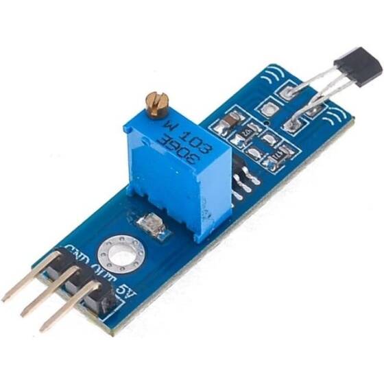 LM393 3144 Hall Effect Sensör Modülü - 1