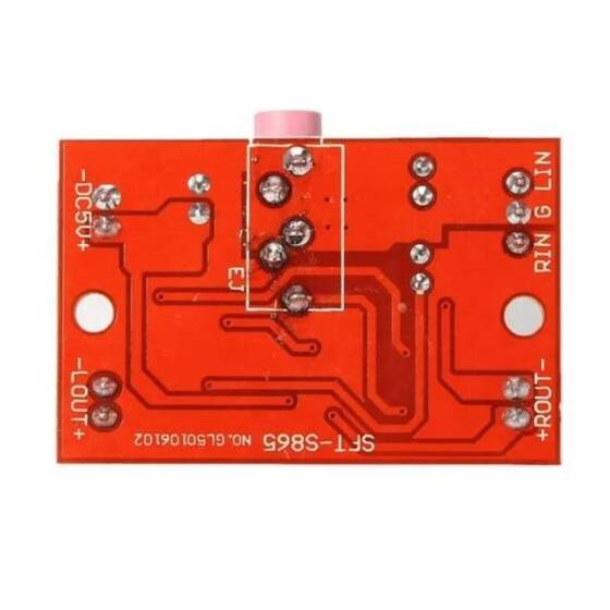 LM4863 5V MINI Amplifikatör Kartı 2x3W Çift Kanallı HiFi Kulaklık - 3