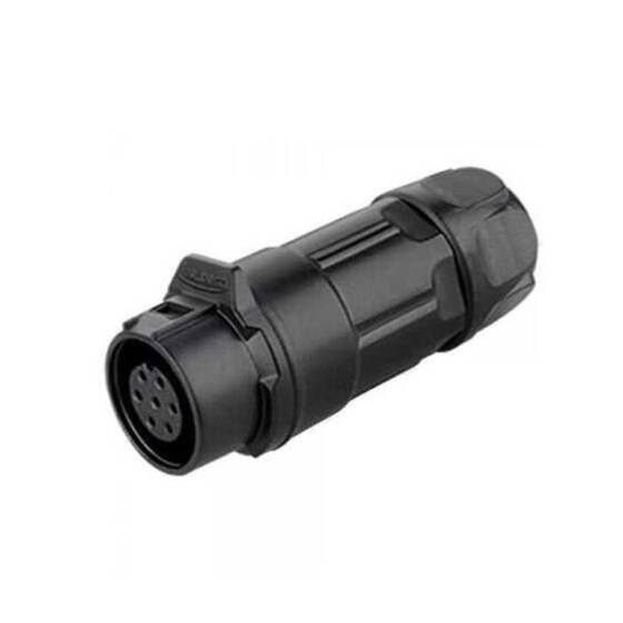 LP-12-J07PP-02-001 7 Pin Su Geçirmez Konnektör - Dişi - 1