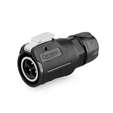 LP-16-C03PE-01-001 3 Pin Su Geçirmez Konnektör - Erkek - CNLINKO