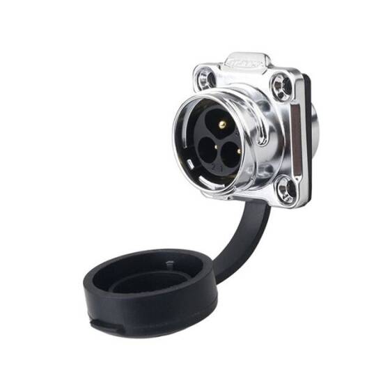 LP-20-C03SX-03-401 3 Pin Su Geçirmez Konnektör - Erkek - 1