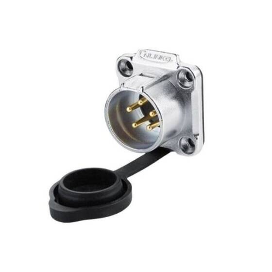 LP-20-C05SX-03-401 5 Pin Su Geçirmez Konnektör - Erkek - 1