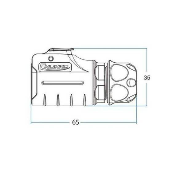 LP-20-C07PE-01-022 7 Pin Su Geçirmez Konnektör - Erkek - 2