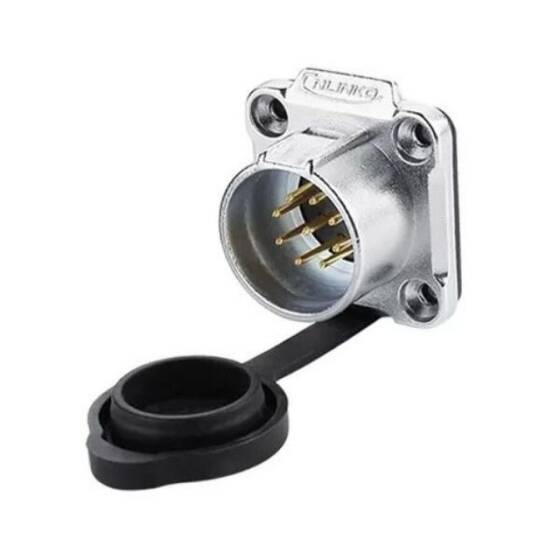 LP-20-C09SX-03-401 9 Pin Su Geçirmez Konnektör - Erkek - 1