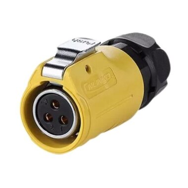 LP-20-J03PE-01-021 3 Pin Su Geçirmez Konnektör - Dişi - CNLINKO