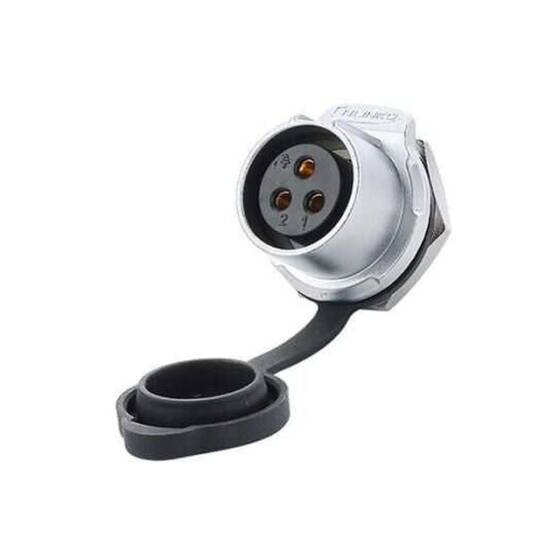 LP-20-J03SX-03-101 3 Pin Su Geçirmez Konnektör - Dişi - 1