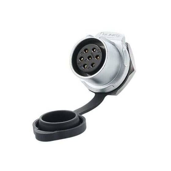 LP-20-J07SX-03-101 7 Pin Su Geçirmez Konnektör - Dişi - 1