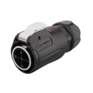 LP-24-C04PE-01-001 4 Pin Su Geçirmez Konnektör - Erkek - CNLINKO