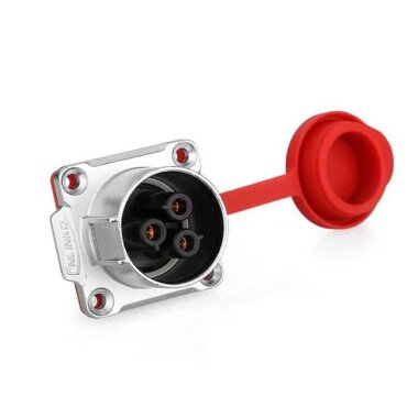 LP-24-J03SX-03-401 3 Pin Su Geçirmez Konnektör - Dişi - 1