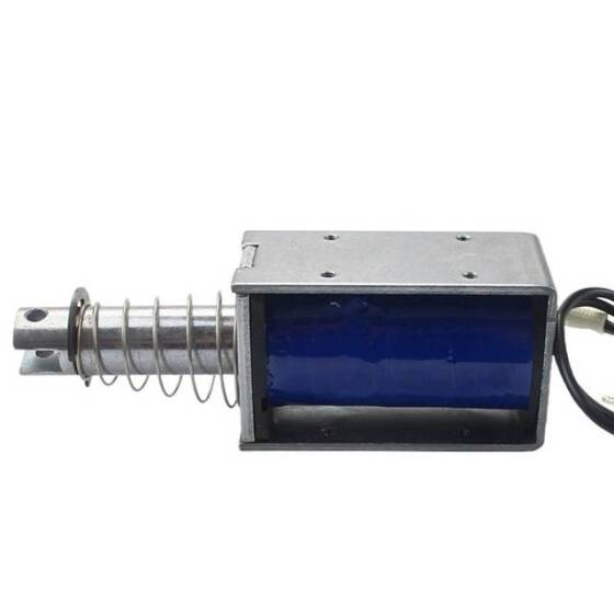 LY-019 12V DC 74N 25mm Delici Olmayan Elektromanyetik Kilit - 2