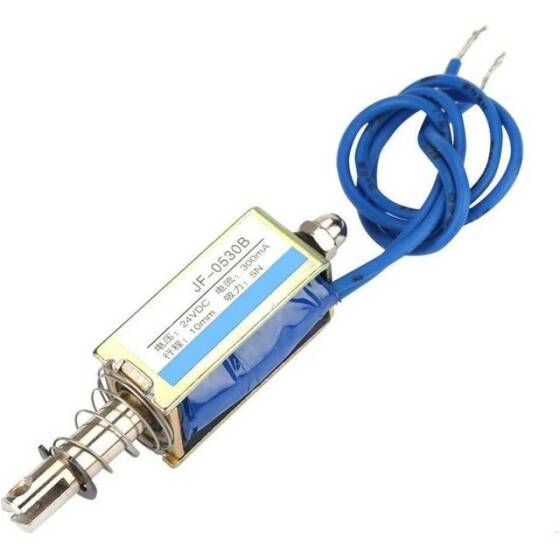 LY-06 24V DC 5N 10mm İtme-Çekme Elektromanyetik Kilit - 3