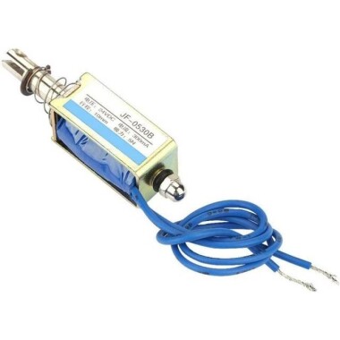 LY-06 24V DC 5N 10mm İtme-Çekme Elektromanyetik Kilit - 5