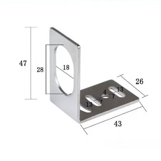 M18 L-Tip Endüktif Sensör Tutucu - 2