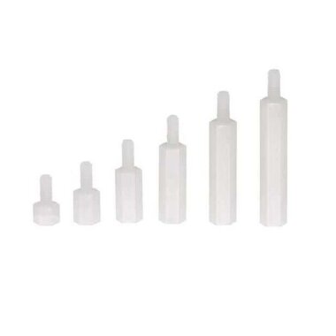 M3 6mm Plastik Dişi-Erkek Aralayıcı (Standoff) - Görsu Elektronik