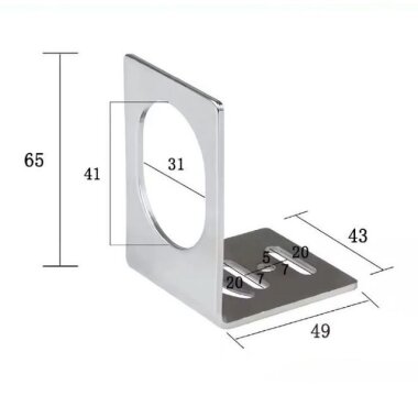 M30 L-Tip Endüktif Sensör Tutucu - 2