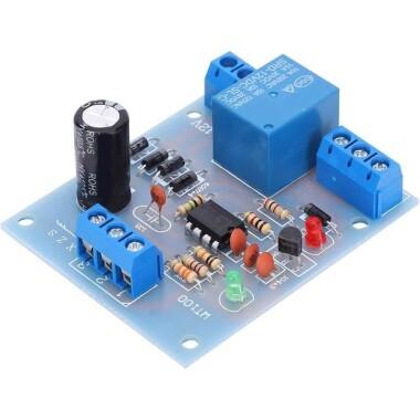 Mavi 12V Su Seviyesi Kontrol Anahtarı Sıvı Seviye Sensörü Modülü - 2