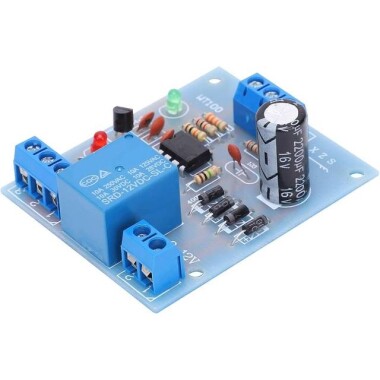 Mavi 12V Su Seviyesi Kontrol Anahtarı Sıvı Seviye Sensörü Modülü - 3