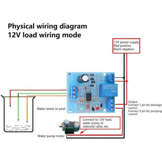 Mavi 5V Su Seviyesi Kontrol Anahtarı Sıvı Seviye Sensörü Modülü - 5