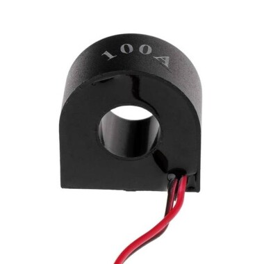 Mavi AC50-500V 0-100A 22mm AD16-22FVA AD16-22VAM Yuvarlak Kapaklı LED Hertz Metre Akım Trafolu - 5