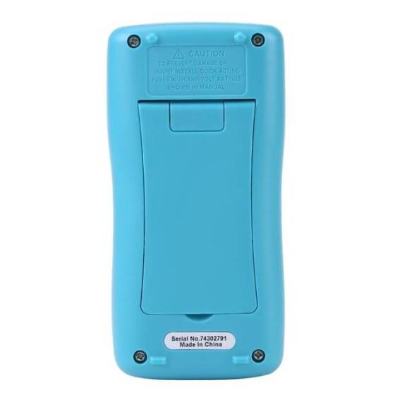 Mavi ANENG AN8002 6000 Sayım Yüksek Hassasiyetli Dijital Multimetre Pilli - 5