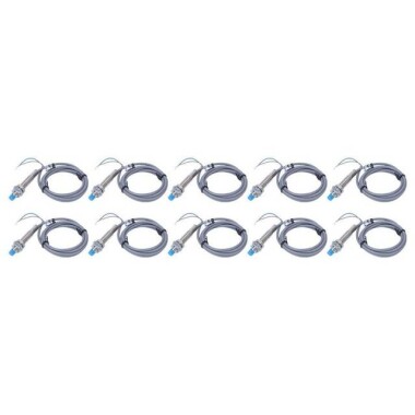 Mavi M8 LJ8A3-2-J/EZ AC36-250V Endüktif Mesafe Sensörü - İki Kablolu Normalde Açık - 4