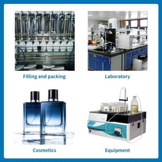 Mavi NKP-DA-B06B 24V Minyatür Peristaltik Sıvı Pompası BPT Tüplü Tüp Boyutu 2mm ID X 4mm OD Minimum akış 40ML/Min - 4