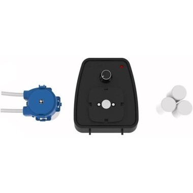 Mavi NKP-DA-B06B 24V Minyatür Peristaltik Sıvı Pompası BPT Tüplü Tüp Boyutu 2mm ID X 4mm OD Minimum akış 40ML/Min - 5