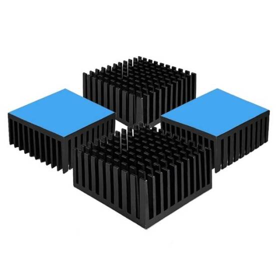 Mavi Termal Bantlı Alüminyum Soğutucu Boyutu:40x40x20mm - 1