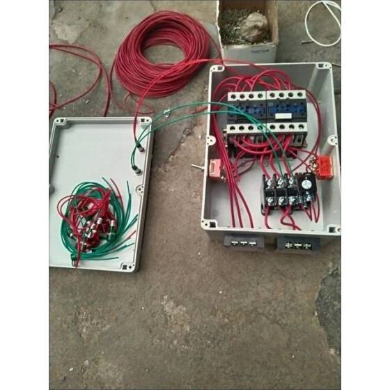 MDX-11A 220V AC LED Işıklı Yeşil Kelebek Tipi Sinyal Lambası - 5