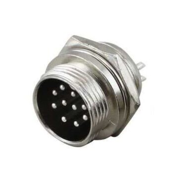 Mike Konnektör 10 Pin 16mm - Erkek - Görsu Elektronik