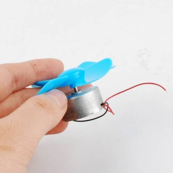 Mikro DC Motor Jeneratör Seti (Pervane Dahil) - 3