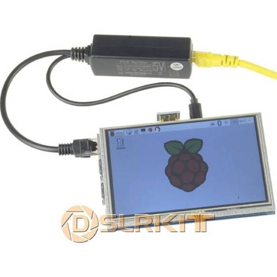 Mirco USB 100M PoE Ayırıcı 48V - 5V 2.4A - 3