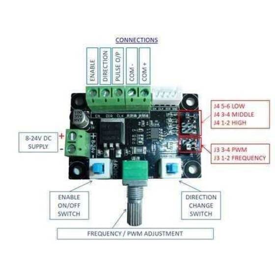 MKS OSC PWM Step Motor için Pulse Sinyal Üretici - 4