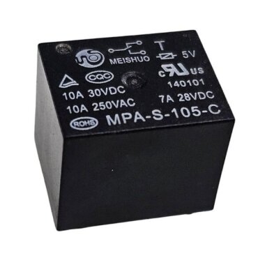 MPA-S-105-C 5V 10A Röle 5 Pin - Görsu Elektronik