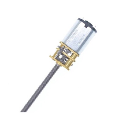 N20-M4 X 55 3V 150RPM Kaba ve Uzun Redüktörlü Motor N20 Vidalı Dişli Motor Minyatür Dişli Motor - 5