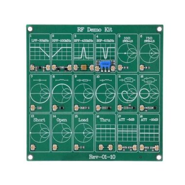 NanoVNA RF Test Cihazı Kartı Filtre Zayıflatıcı - RF Demo Kiti - 2