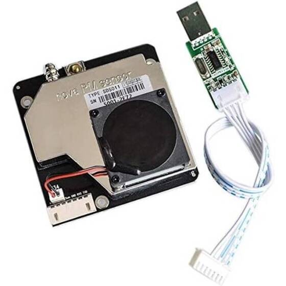 Nova PM Sensörü SDS011 Yüksek Hassasiyetli Lazer pm2.5 Hava Kalitesi Algılama Sensörü - 2