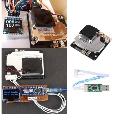 Nova PM Sensörü SDS011 Yüksek Hassasiyetli Lazer pm2.5 Hava Kalitesi Algılama Sensörü - 3