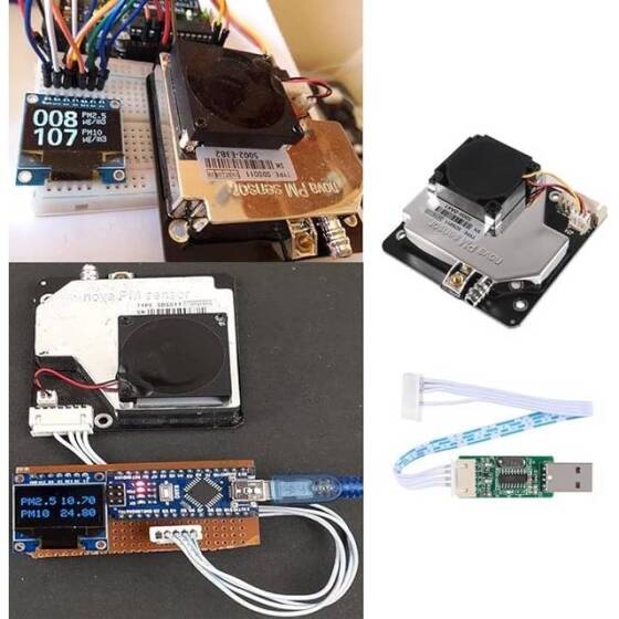Nova PM Sensörü SDS011 Yüksek Hassasiyetli Lazer pm2.5 Hava Kalitesi Algılama Sensörü - 3