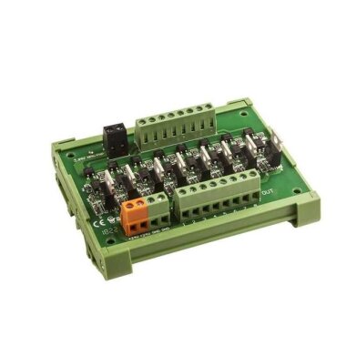 NPN 8'li Mosfet Çıkış Güçlendirici Kart - PLC DC Amplifier Board - Sanwo Relay