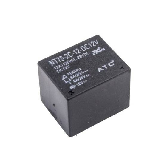 NT73-2C-12 12V 12A Röle 5 Pin - 1
