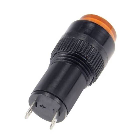NXD-212 12V Sarı Küçük LED Sinyal Led - Sinyal Lambası - 2