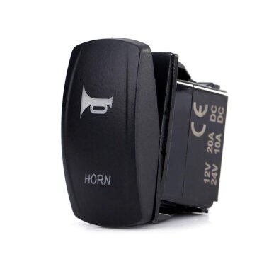 ON-OFF Mavi Işıklı Anahtar 5 Pin 12V-24V - Horn - Görsu Elektronik
