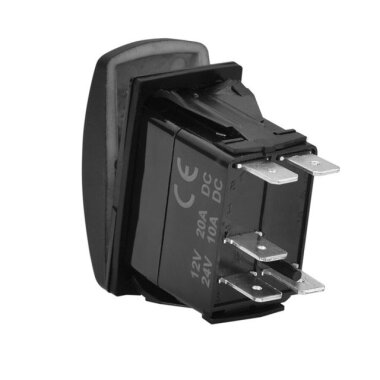 ON-OFF Mavi Işıklı Anahtar 5 Pin 12V-24V - Sway Bar Disconnect - 3