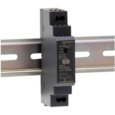 Orijinal Tayvan MEAN WELL HDR-15-48 Ray Tipi Güç Kaynağı - 1