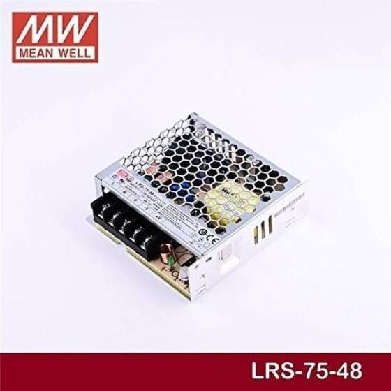 Orijinal Tayvan MEAN WELL LRS-75-48 Güç Kaynağı - 4