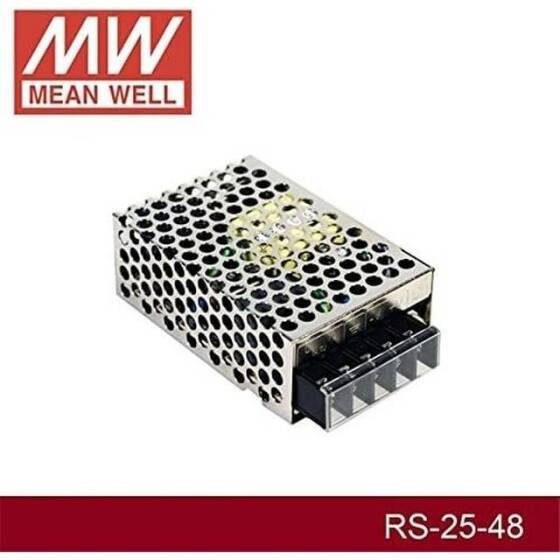 Orijinal Tayvan MEAN WELL RS-25-48 Güç Kaynağı - 2