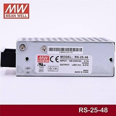 Orijinal Tayvan MEAN WELL RS-25-48 Güç Kaynağı - 3