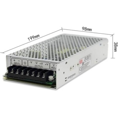 Orijinal Tayvan MEAN WELL SD-100B-5 Güç Kaynağı - 2